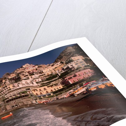 Beach in Positano, Italy by Anonymous