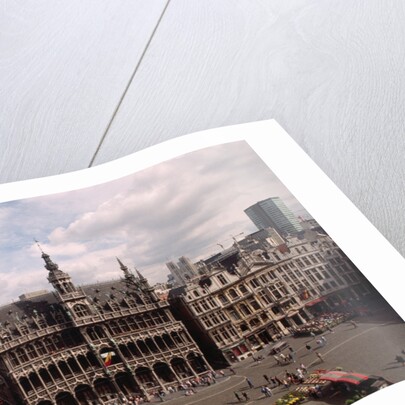 The Grand' Place in Brussels by Anonymous