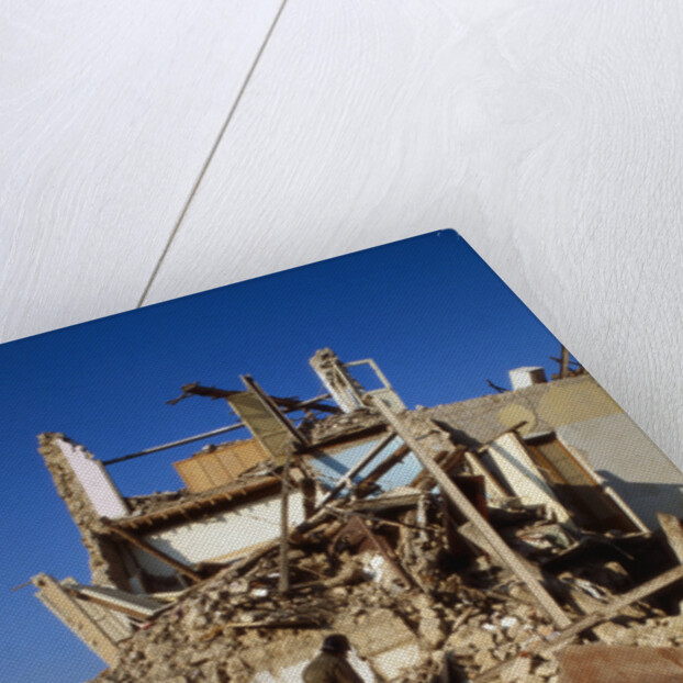 Building Destroyed by Earhquake by Anonymous