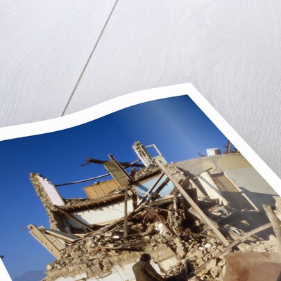 Building Destroyed by Earhquake by Anonymous