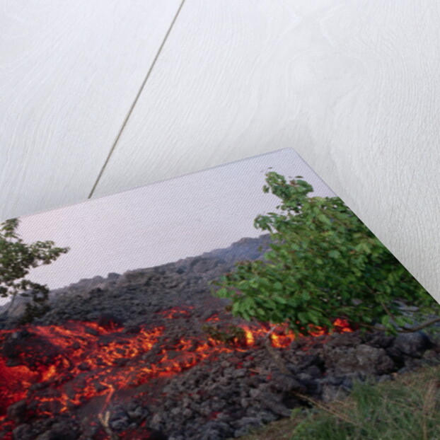 Cooling Lava from Mount Etna by Anonymous