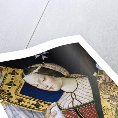 Detail of Fresco Painting of Frederick III's Betrothal to Eleonora of Portugal by Pinturicchio