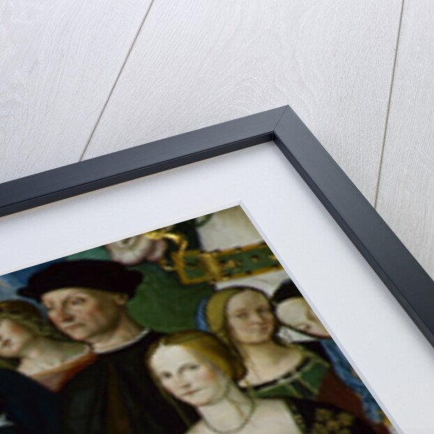 Detail of Fresco Painting of Frederick III's Betrothal to Eleonora of Portugal by Pinturicchio