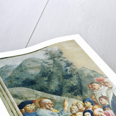 Saint Peter Preaching by Masolino da Panicale