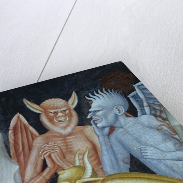 Detail of Demons from Militant Church and Triumphant Church by Andrea di Buonaiuto
