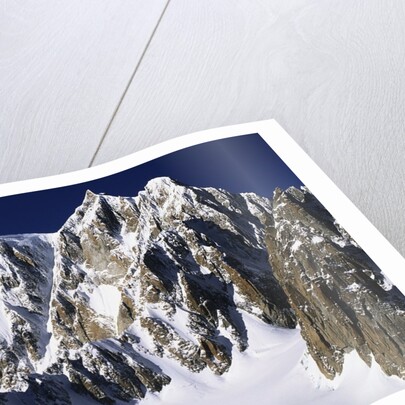 Mont Maudit in the French Alps by Anonymous