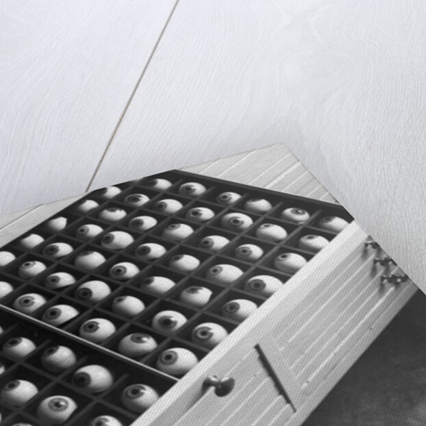Drawer Full of Prosthetic Eyes by Anonymous