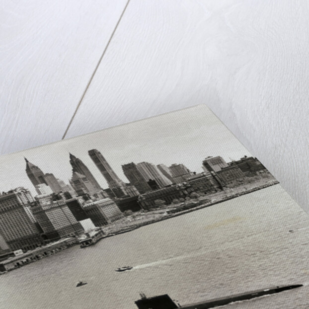 U.S.S. Nautilus Floating in New York Harbor by Anonymous