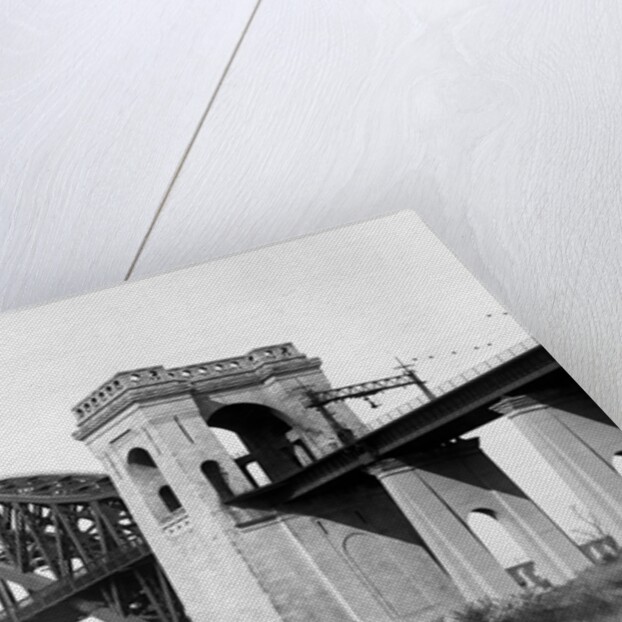 The Hell Gate Bridge in New York City by Anonymous