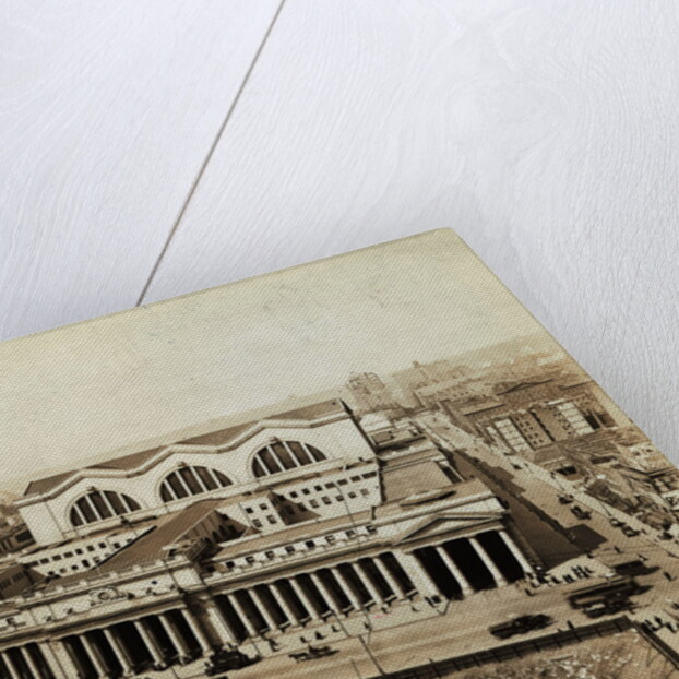 Aerial View of Pennsylvania Railroad Station by Anonymous