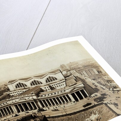 Aerial View of Pennsylvania Railroad Station by Anonymous
