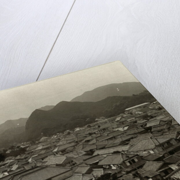 Housetop View of Shimoda by Anonymous
