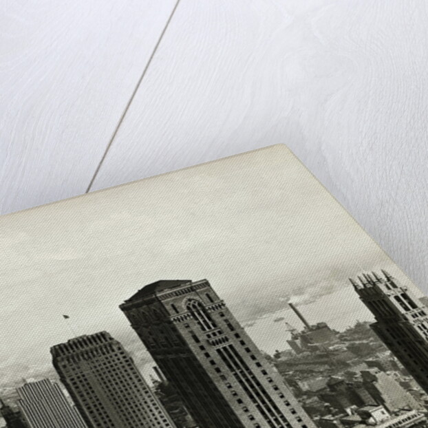 The Chrysler Building and Other Buildings by Anonymous