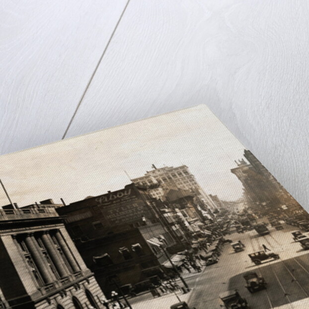 Aerial View of Spokane Business Area by Anonymous