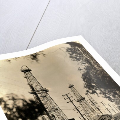 Oil Derricks by Anonymous