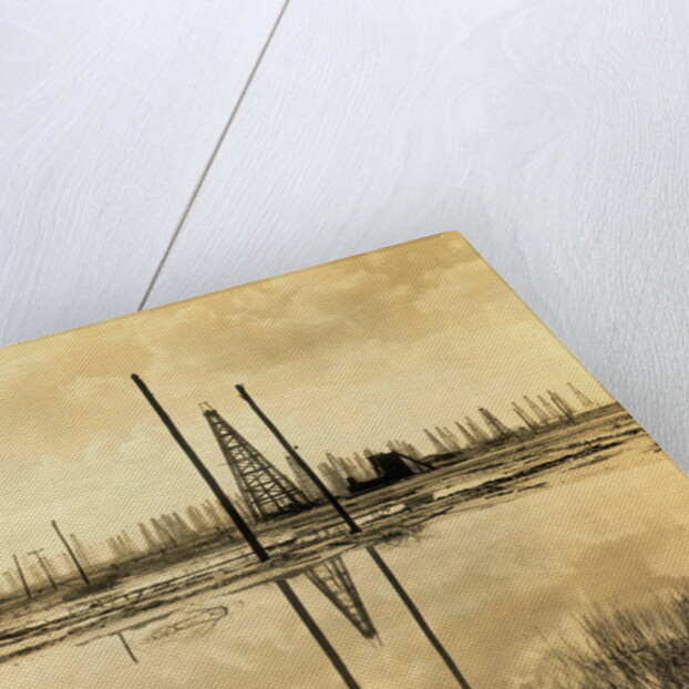 Spindle Top Oil Fields by Anonymous