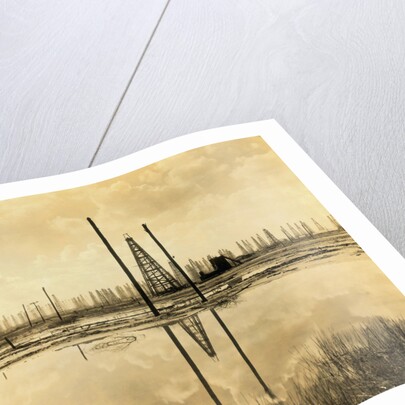 Spindle Top Oil Fields by Anonymous