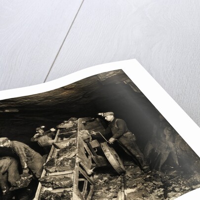 Coal Miners Using Automatic Conveyor by Anonymous