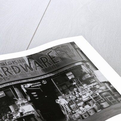 Exterior of Hardware Store by Anonymous