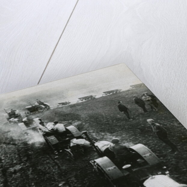 Tractors on Soviet State Farm by Anonymous