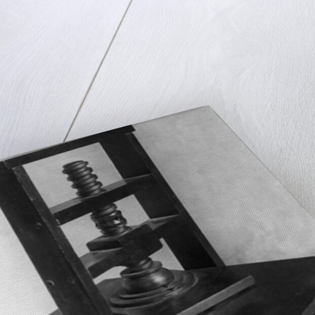 Gutenberg Type Printing Press by Anonymous