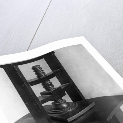 Gutenberg Type Printing Press by Anonymous