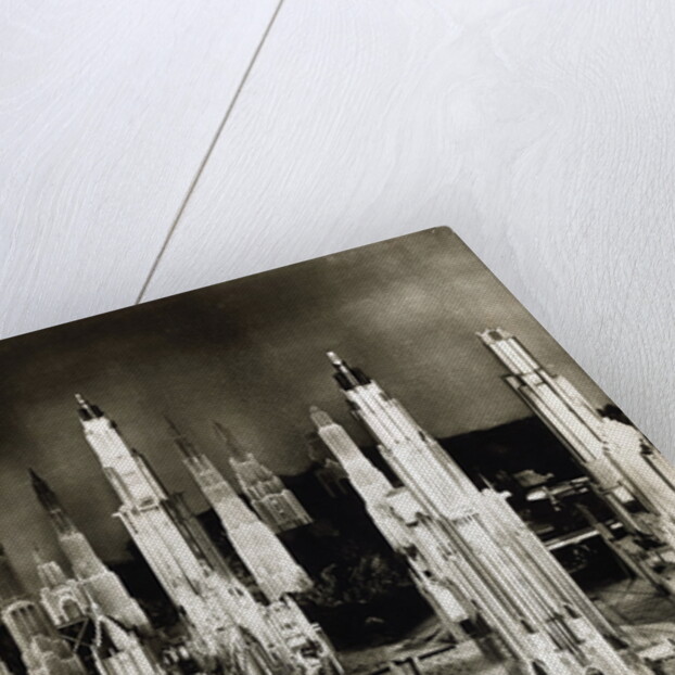 A Futuristic Vision of New York by Anonymous