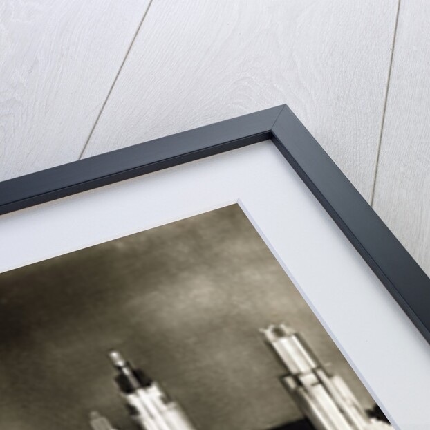 A Futuristic Vision of New York by Anonymous