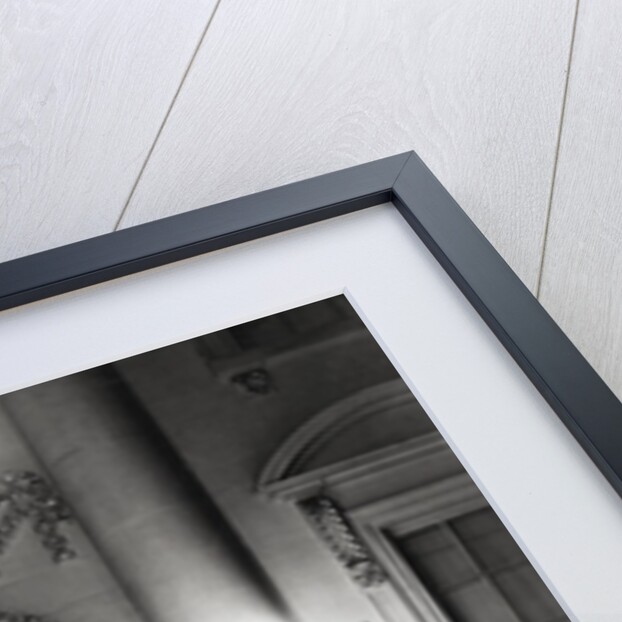 Christmas Scene at White House Entrance by Anonymous