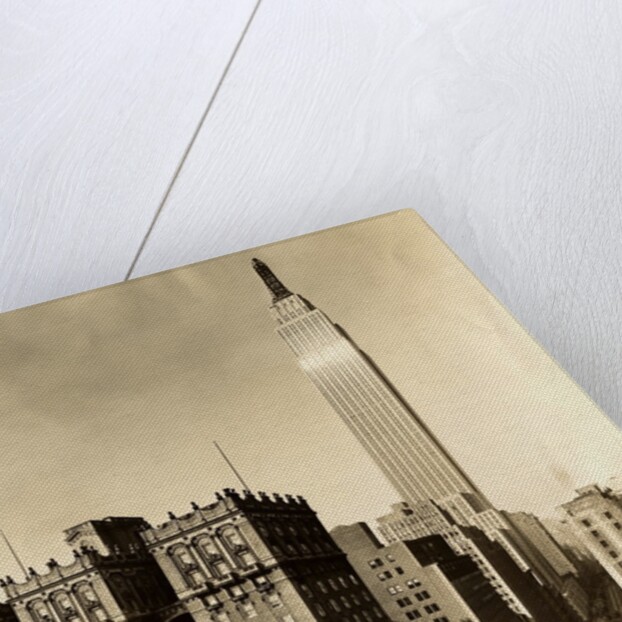 Close-Up of Empire State Building by Anonymous