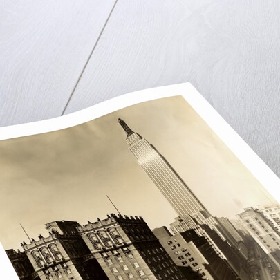 Close-Up of Empire State Building by Anonymous