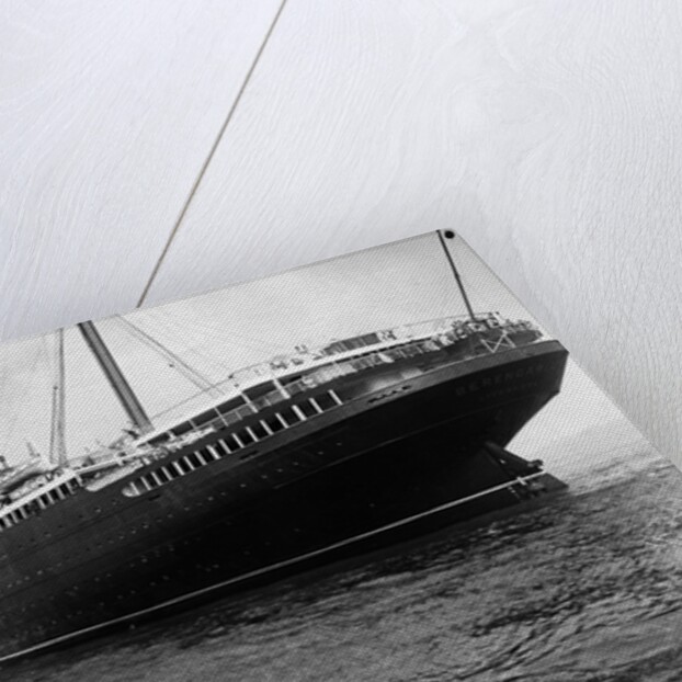 The English Ocean Liner SS Berengaria by Anonymous