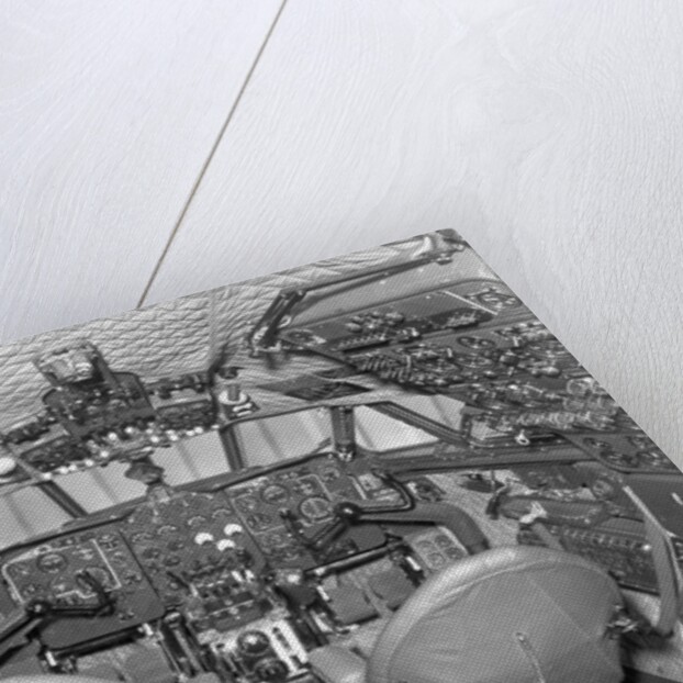 Cockpit of Comet 3 Aircraft by Anonymous