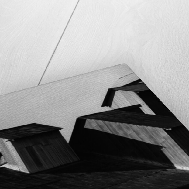 Corrugated Steel Rooftops by Anonymous