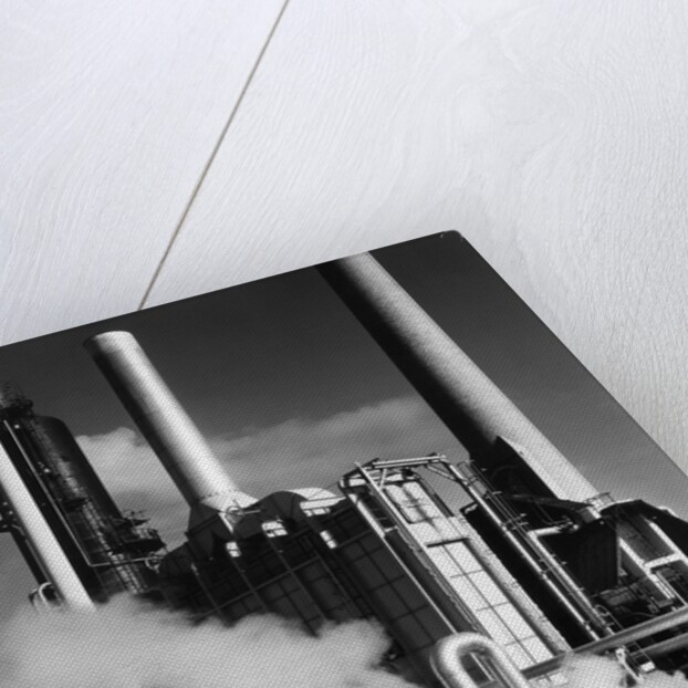 Smoke Stacks and Steam, 1951 by Anonymous