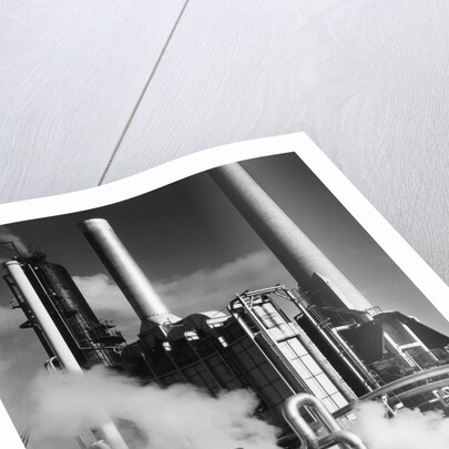 Smoke Stacks and Steam, 1951 by Anonymous
