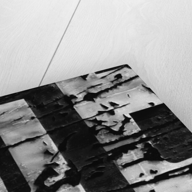 Cracked Painted Sign by Anonymous