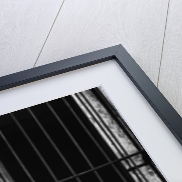 Bars Over Window by Anonymous