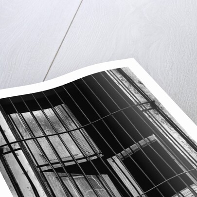 Bars Over Window by Anonymous