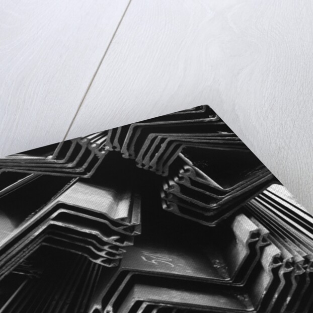 Stacked Pieces of Steel by Anonymous