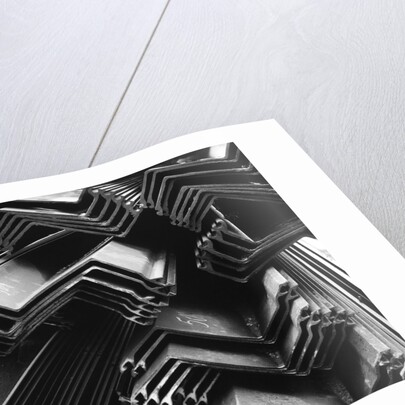 Stacked Pieces of Steel by Anonymous