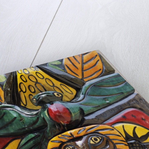 Indigenous Mask Carving by Anonymous