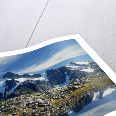 Mountain Reflection on a Lake by Anonymous