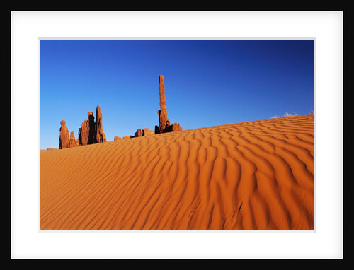 Hoodoos and Dune by Anonymous