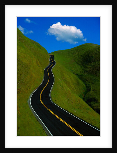 Highway Winding Through Countryside by Anonymous