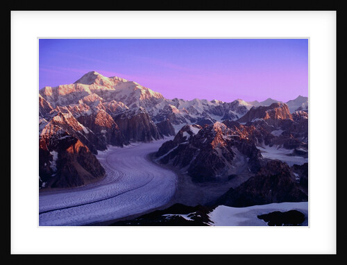 Mount McKinley and Ruth Glacier by Anonymous