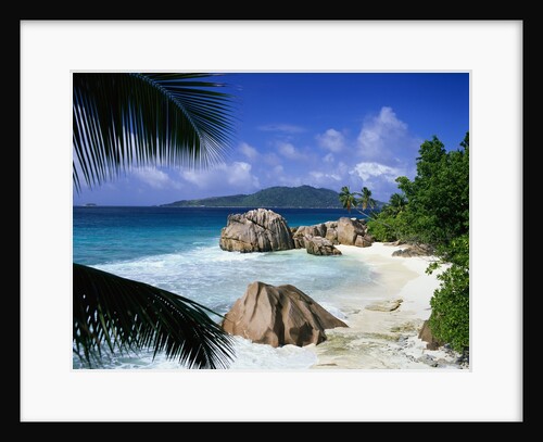 Surf Splashing on Beach by Anonymous