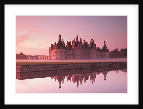 Chateau de Chambord at Dawn by Anonymous