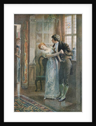 Under the Mistletoe by Edward Frederick Brewtnall