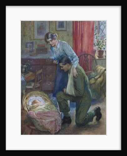 The First Sight of His Son by Harold Copping